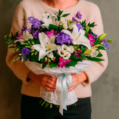Букет «Цветочный вихрь»