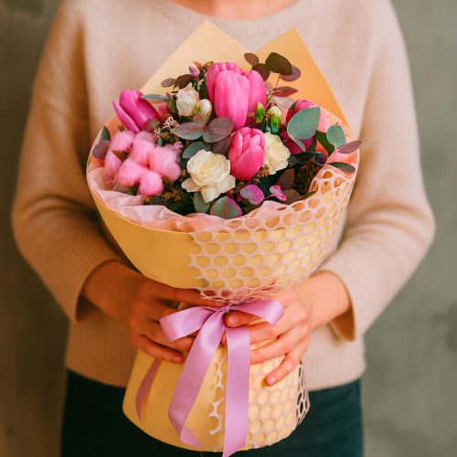 Букет цветов «Гармония нежности»