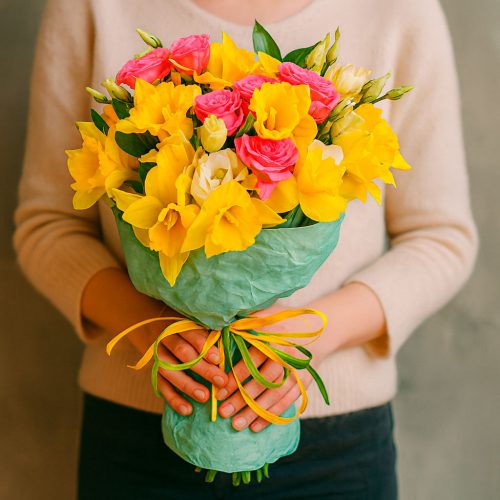 Букет цветов «Весенний аромат»