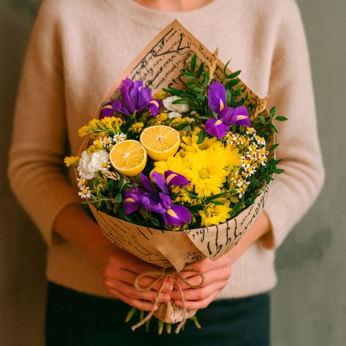Букет цветов «Весенний Вальс»