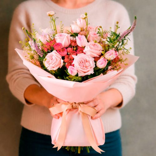 Флористический букет «Вечерний Шарм»