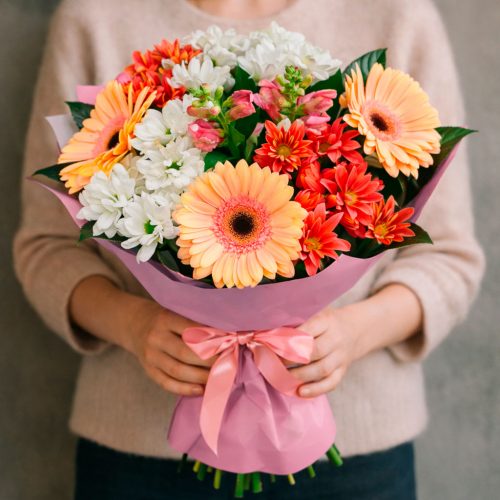 Цветочный букет «Летний рассвет»