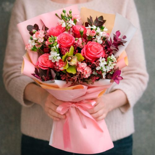 Цветочный букет «Солнечное очарование»